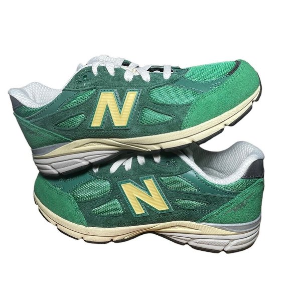 New Balance 990v3 X Teddy Santis "Green Gold" GC990GG3 Kids Size 6.5/W 8 - Picture 7 of 9